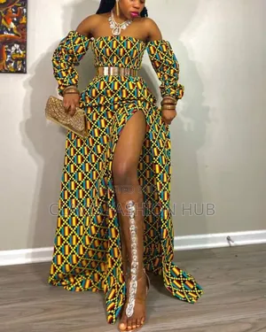 Ankara Maxi Dress in Nairobi Kenya