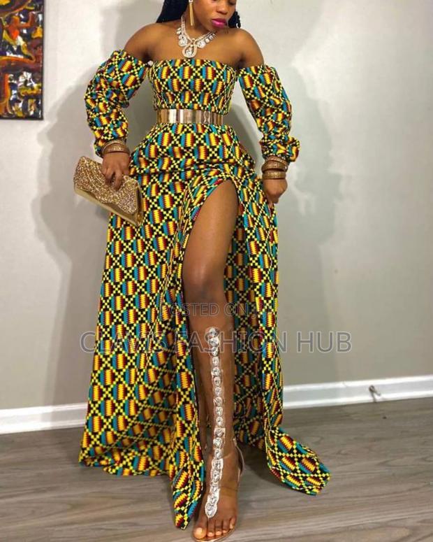 Ankara Maxi Dress in Nairobi Kenya - thumbnail 4