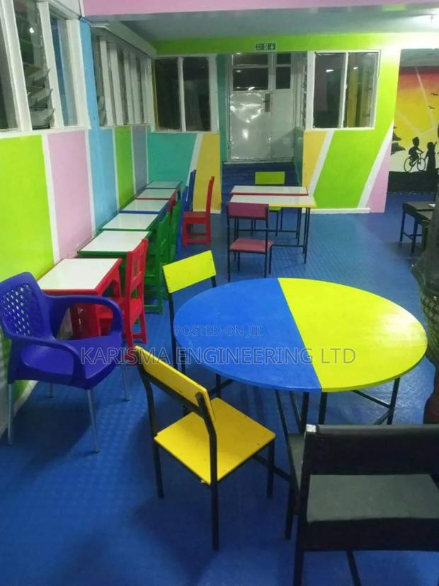School Chair and Tables - thumbnail 3