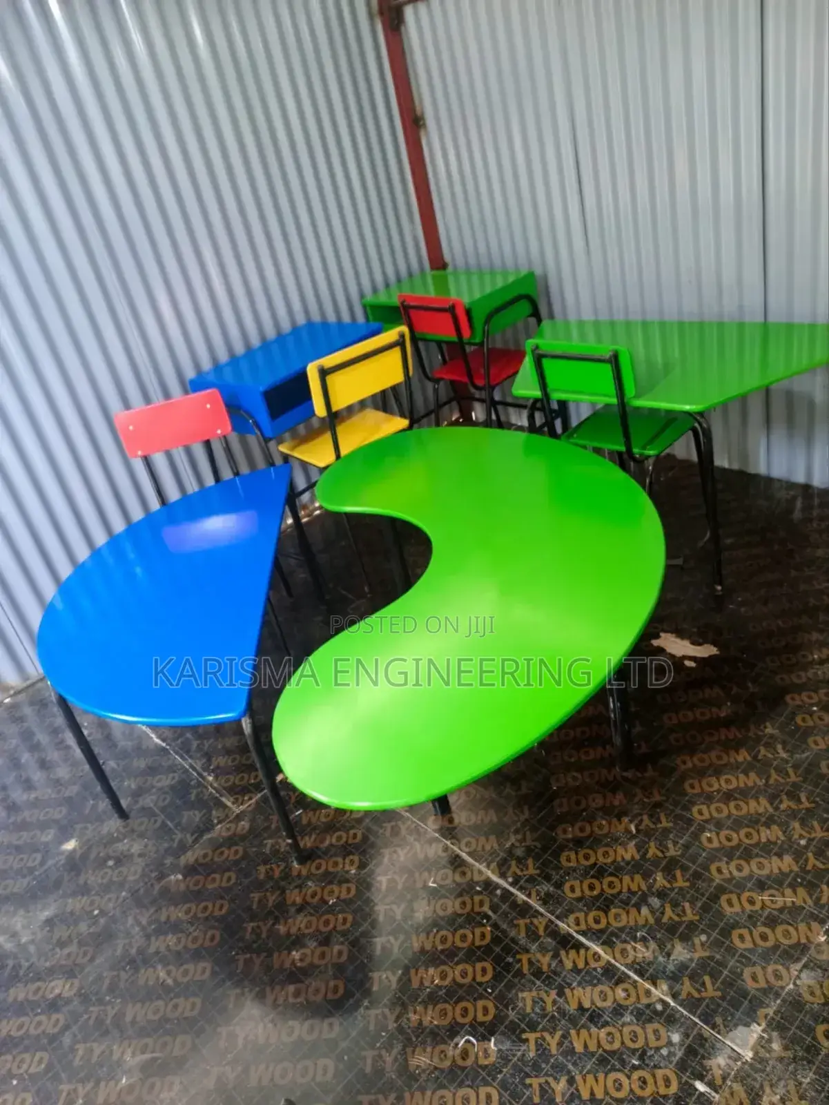 School Chair and Tables