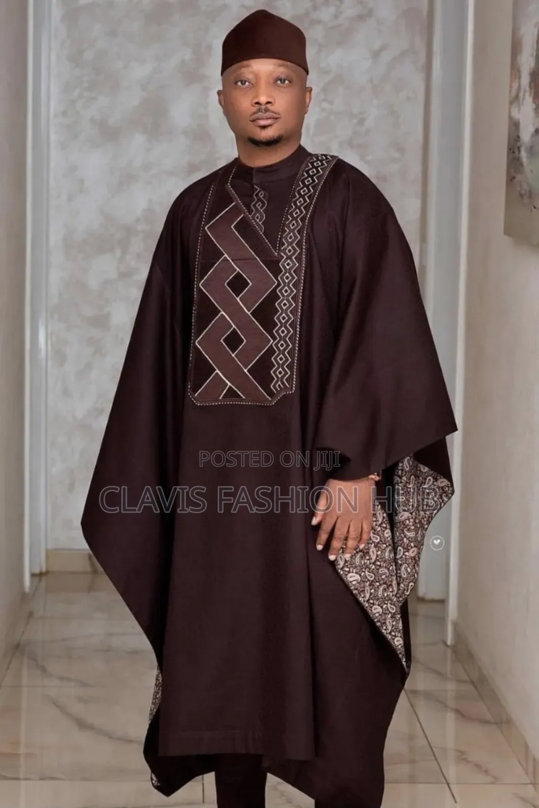 Traditional West Africab Agbada Men Wear