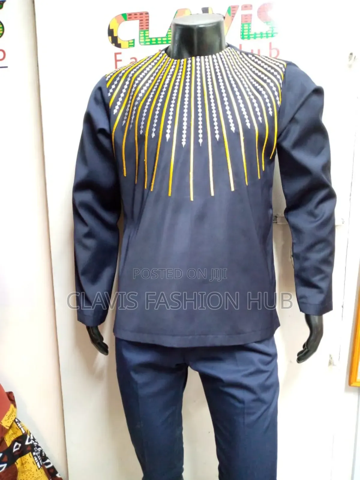 Mens Shirts With Embroidery Details