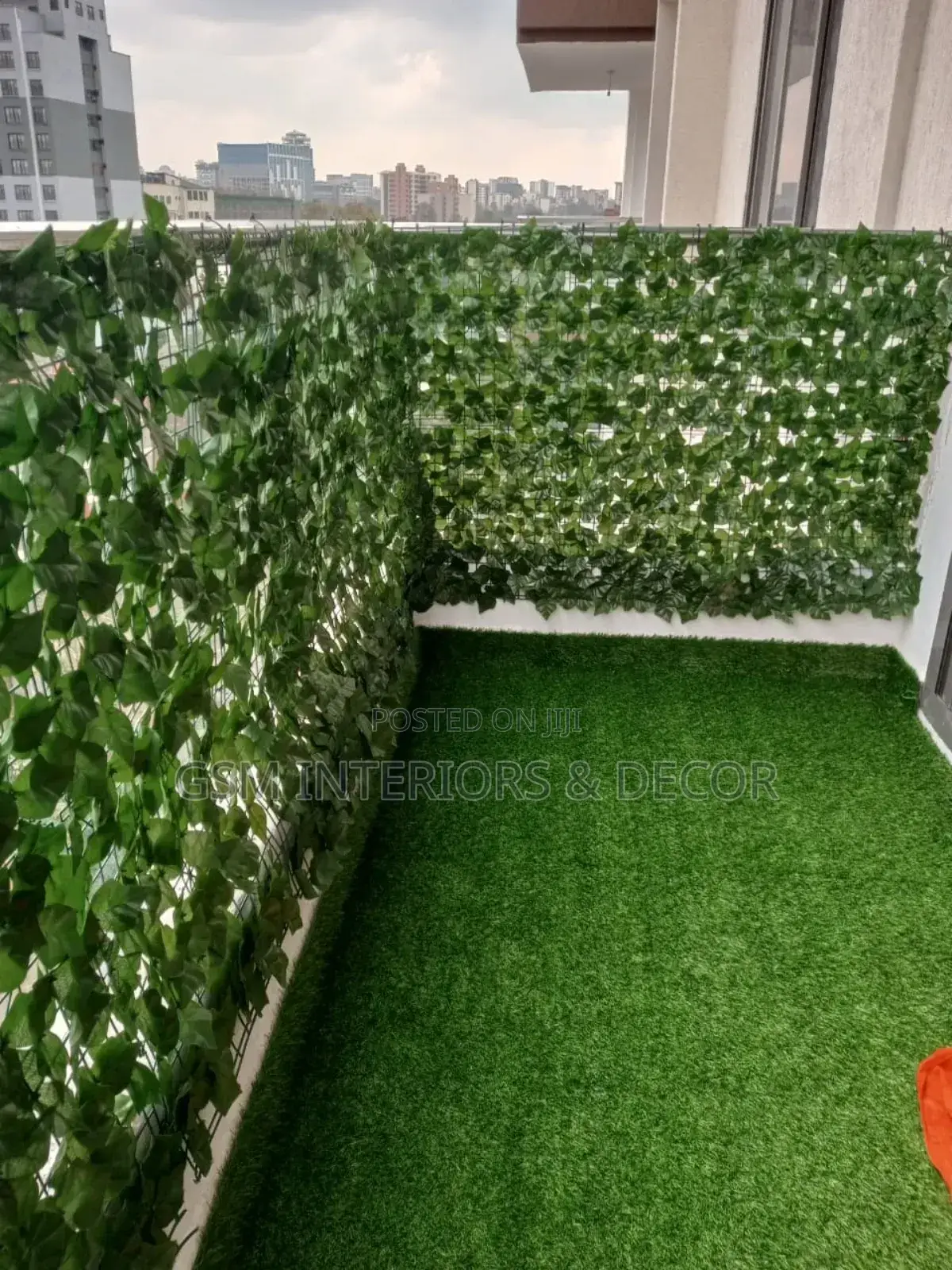 Balcony Privacy Green Fence