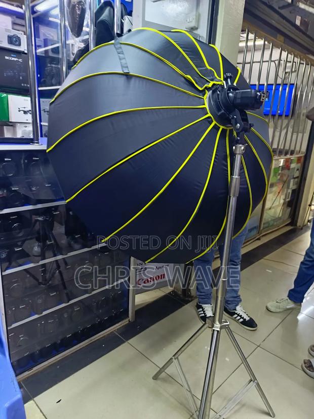 Complete Beauty Dish With Stand and Bracket - main view