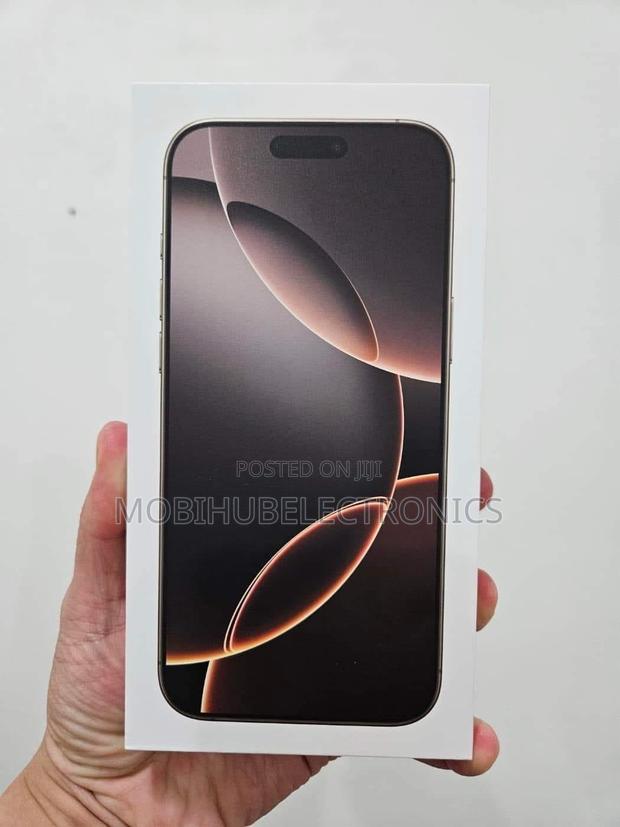 New Apple iPhone 16 Pro Max 512 GB Black