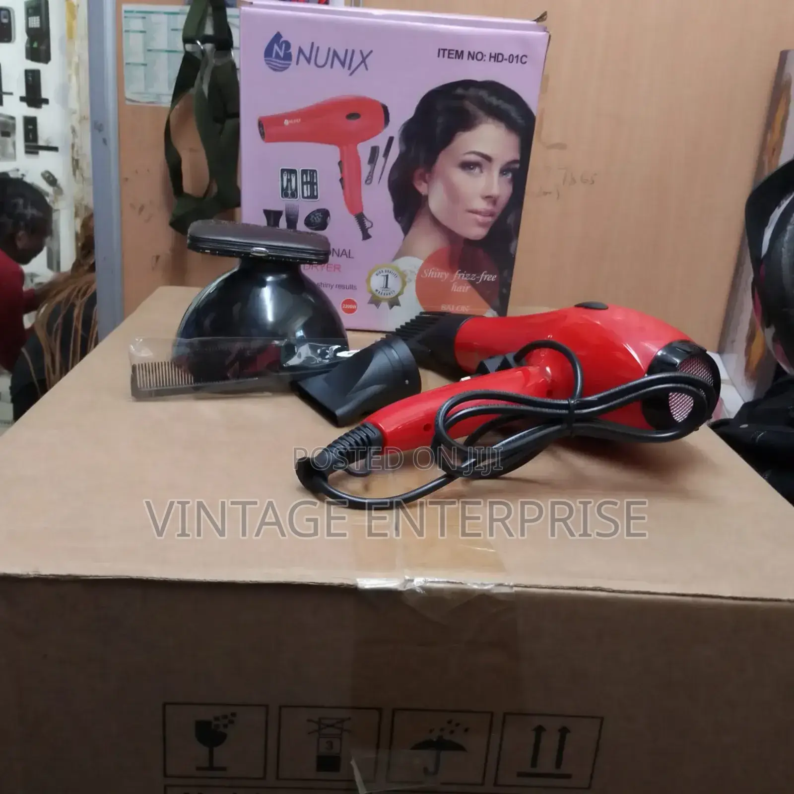 Nunix Hair Blowdry, Nunix Hair Blowdry Straightener.