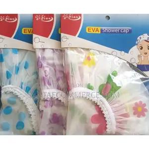 Eva Elastic Waterproof Shower Caps