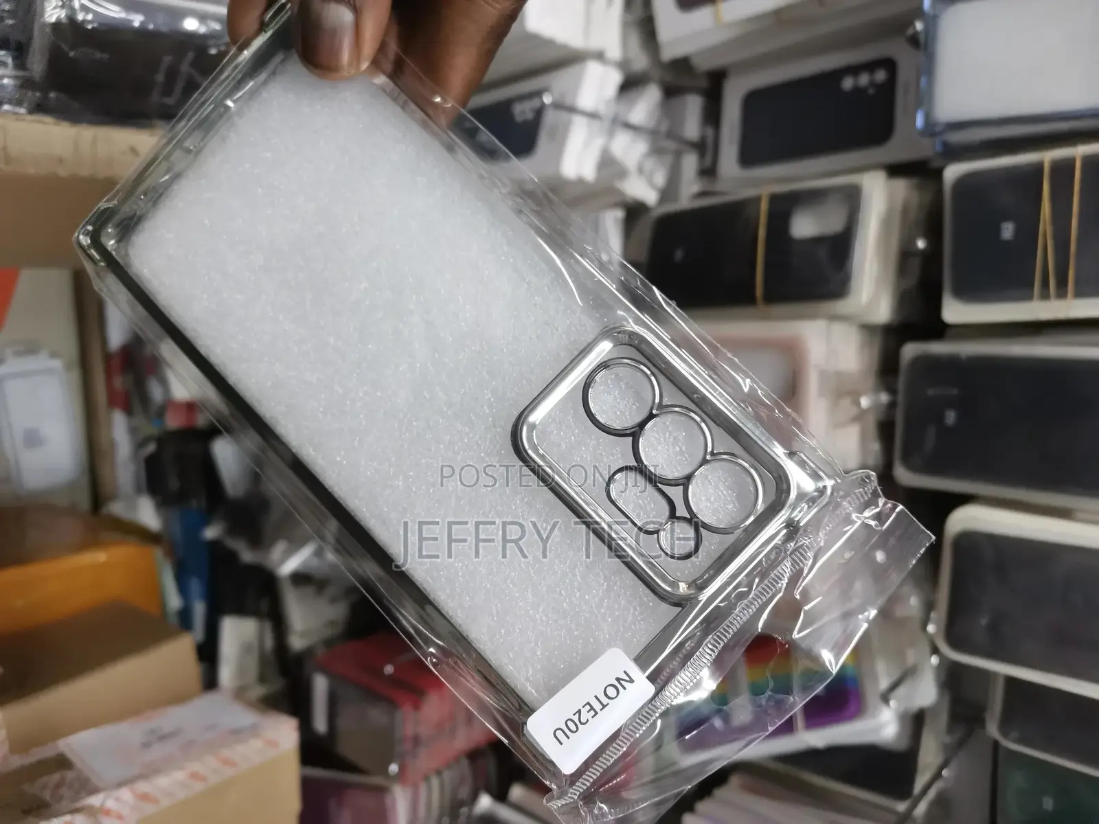 Samsung Note 20 Ultra Transparent Acrylic Shockproof Phon