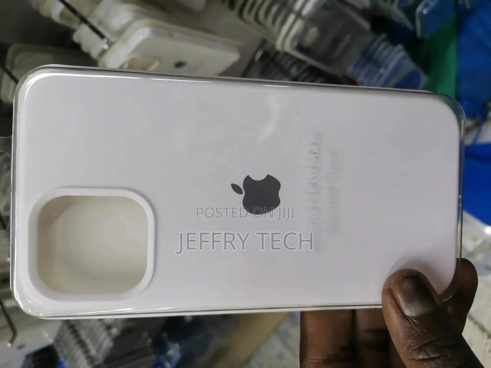 iPhone 14 Pro Max Simple White Silicon
