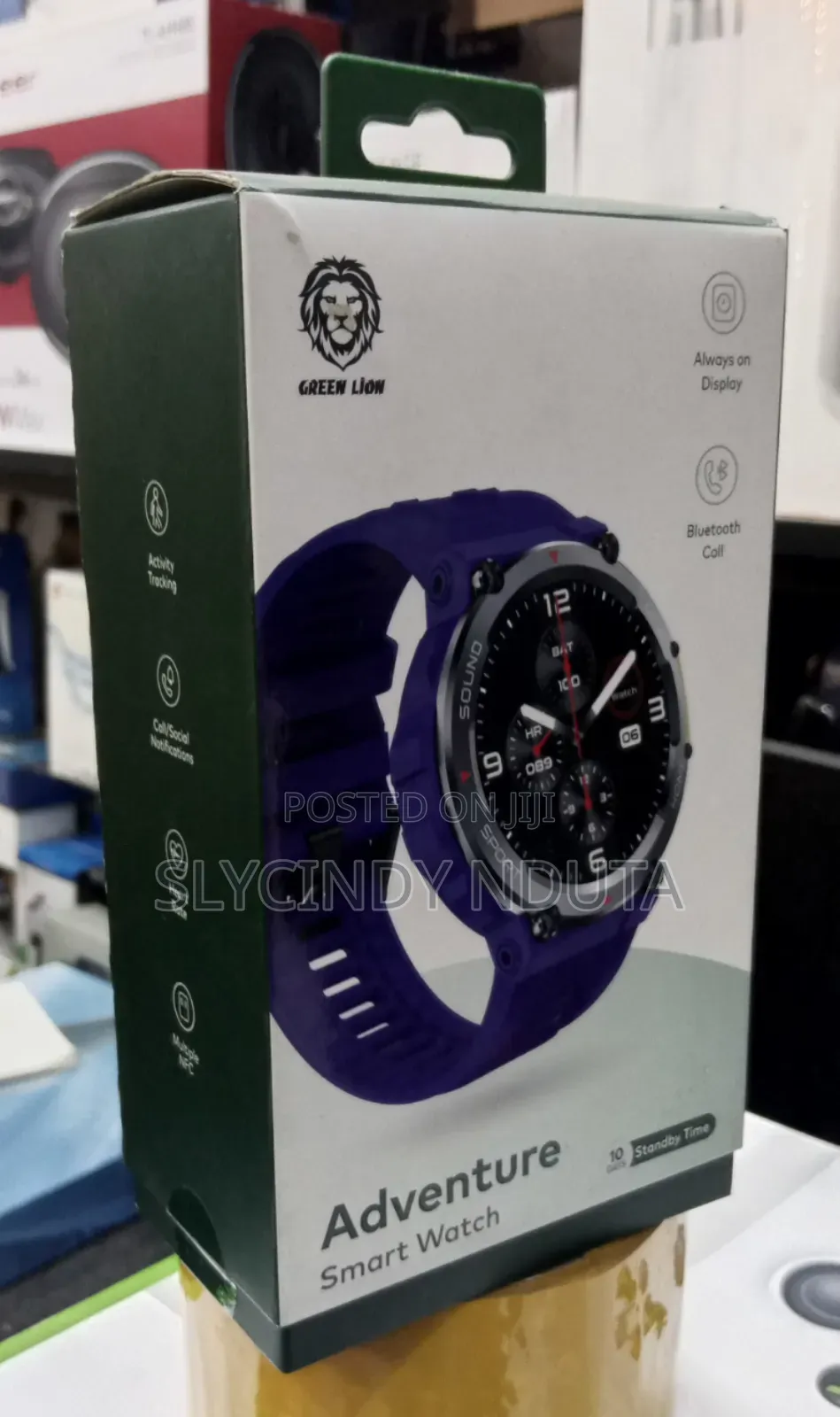 Green Lion Adventure Smart Watch