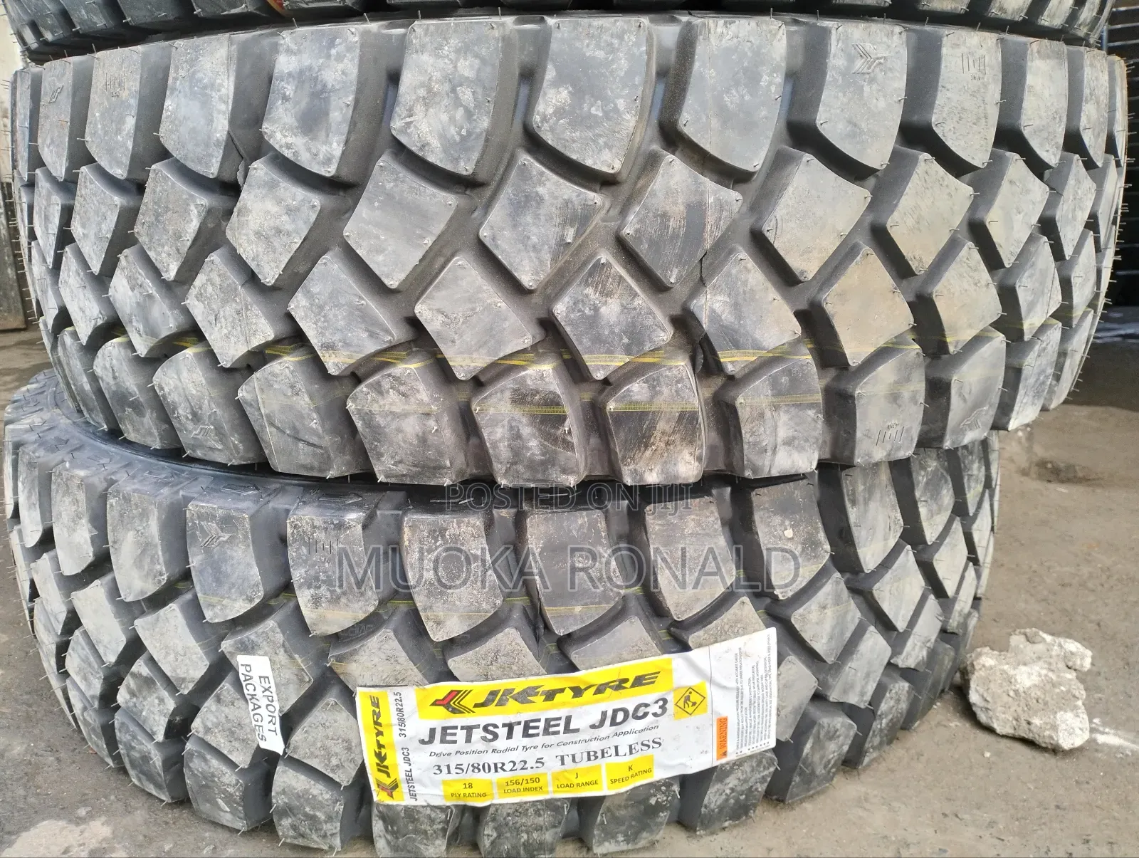 315/80r22.5 Jk Tyre Made in India (Dipp
