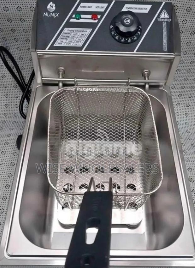 Nunix Stainless Steel Electric Deep Fryer 6 Litres^ 