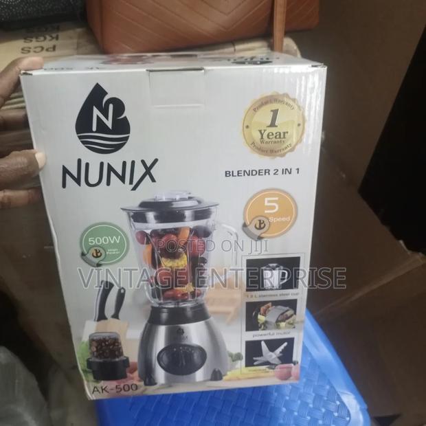 Nunix Blender Ak-500 With Power Grinding Machine - main view