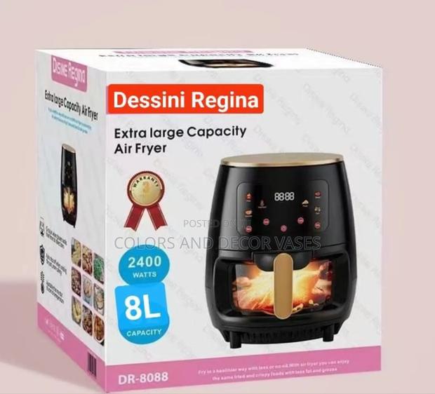 Glass Oven Dessini Air Fryer 8 Litres