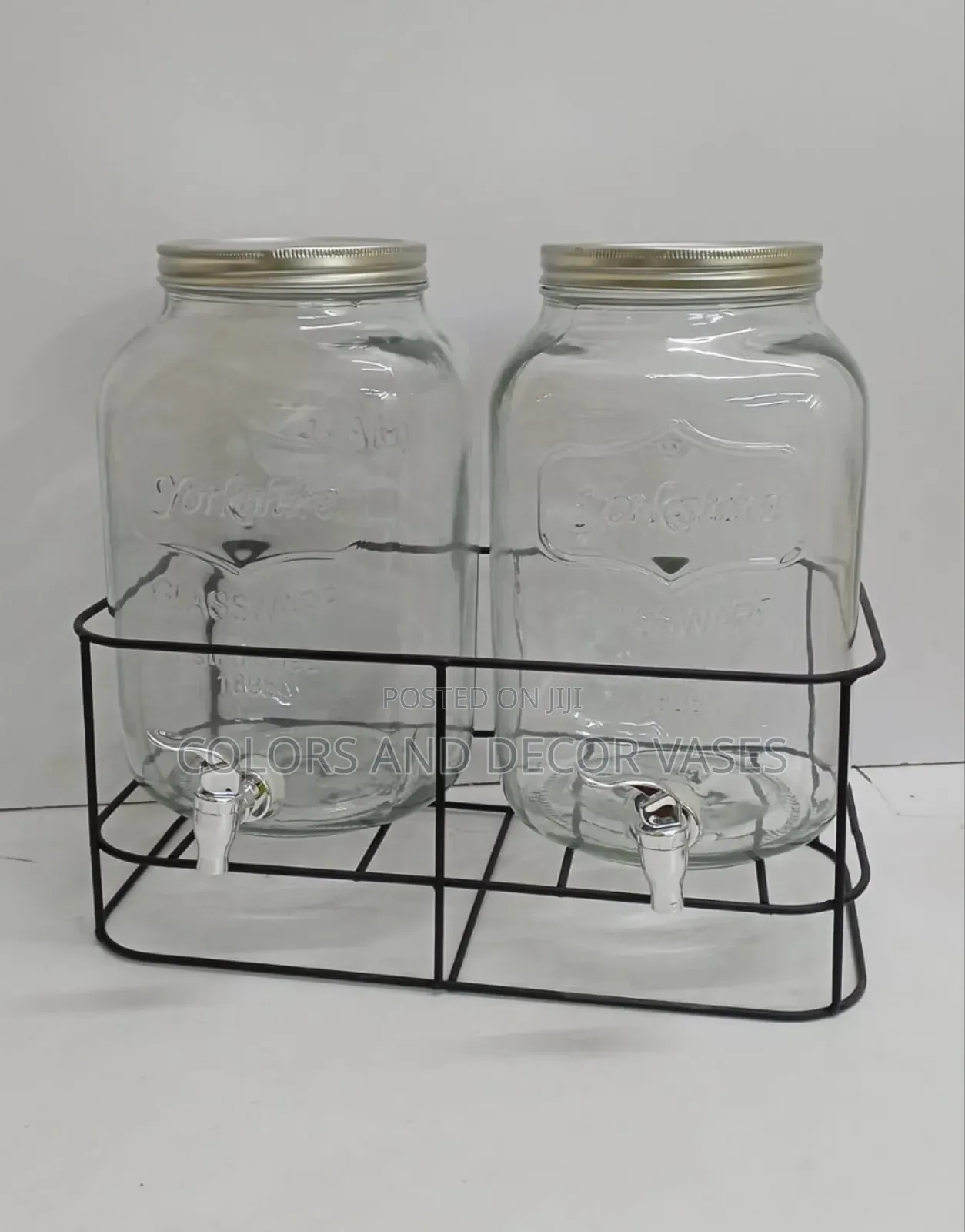 DOUBLE GLASS Juice Dispensers