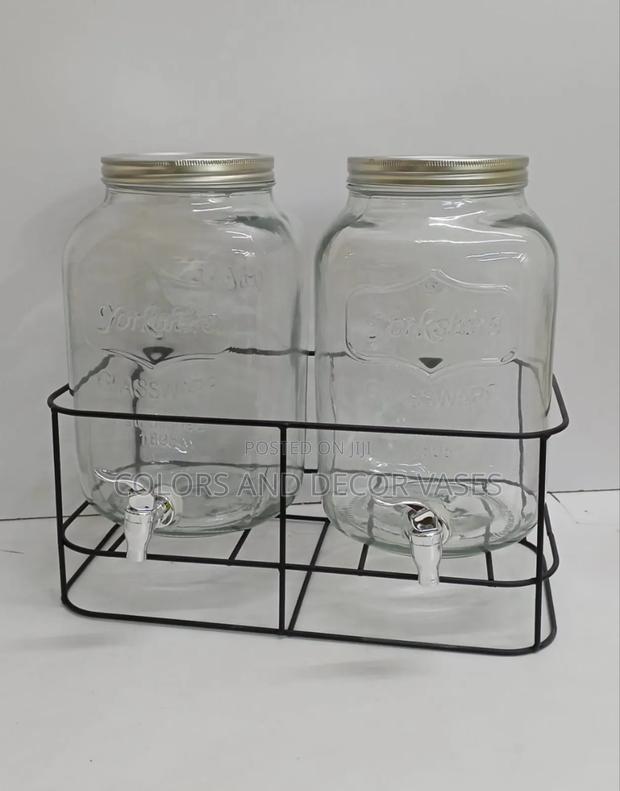 DOUBLE GLASS Juice Dispensers