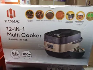 Hanmac12 in 1 Rice Cooker 5.5l
