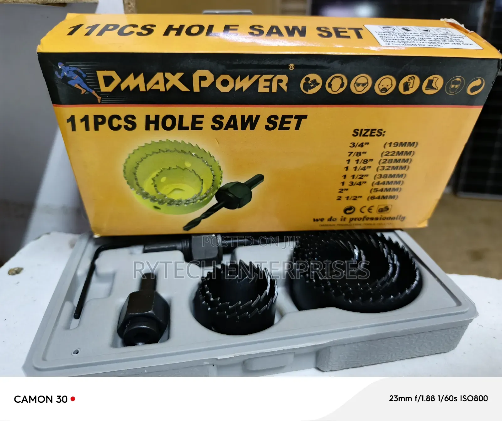 Hole Saw Set, 11 PCS