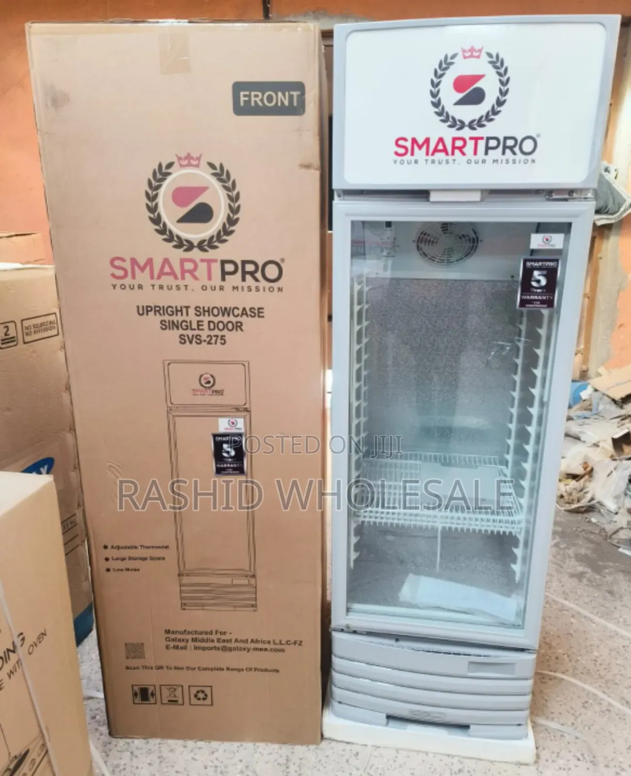 209 Litres Svs-275 Smart Pro Upright Showcase Display