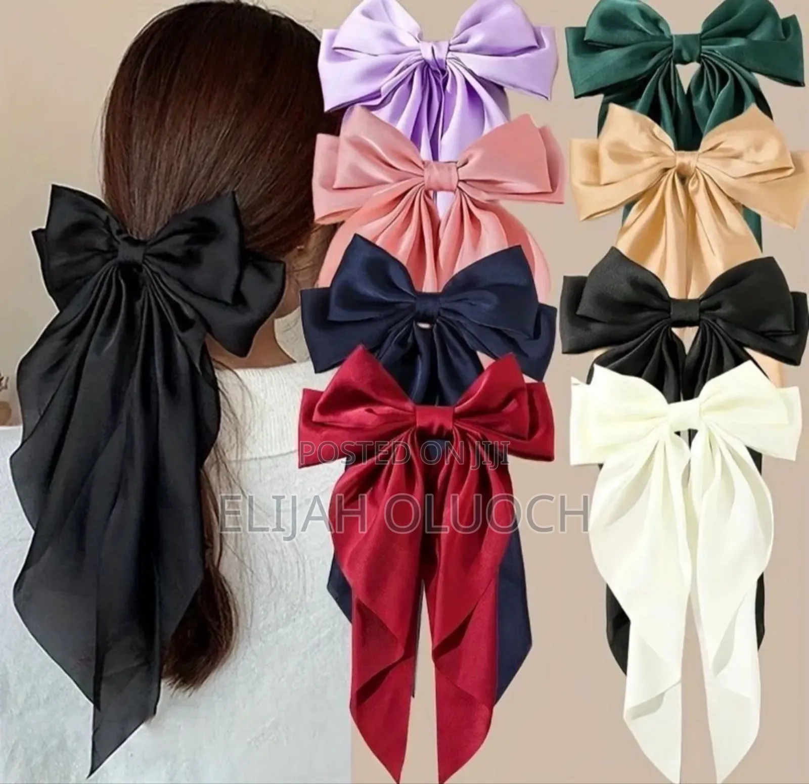 Bow Hair Clips