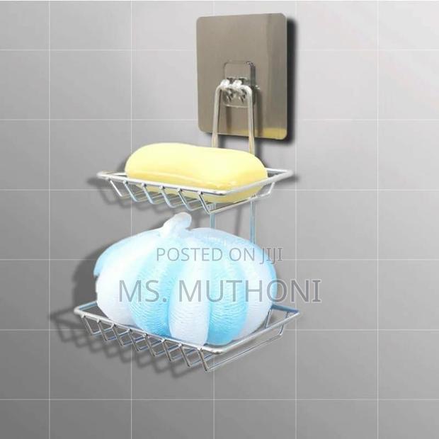 Stainless Steel Double Soap Dish - thumbnail 2