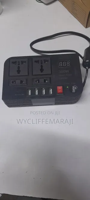 300w Car Inverter for Charging Phones and Laptops