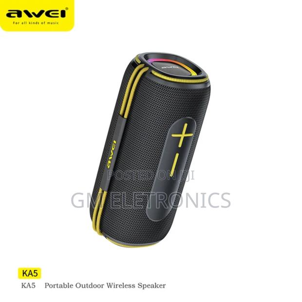 KA5 Portable Wireless Speaker.(Black Yellow) - main view
