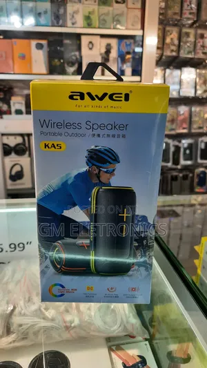 KA5 Portable Wireless Speaker.(Black Yellow)