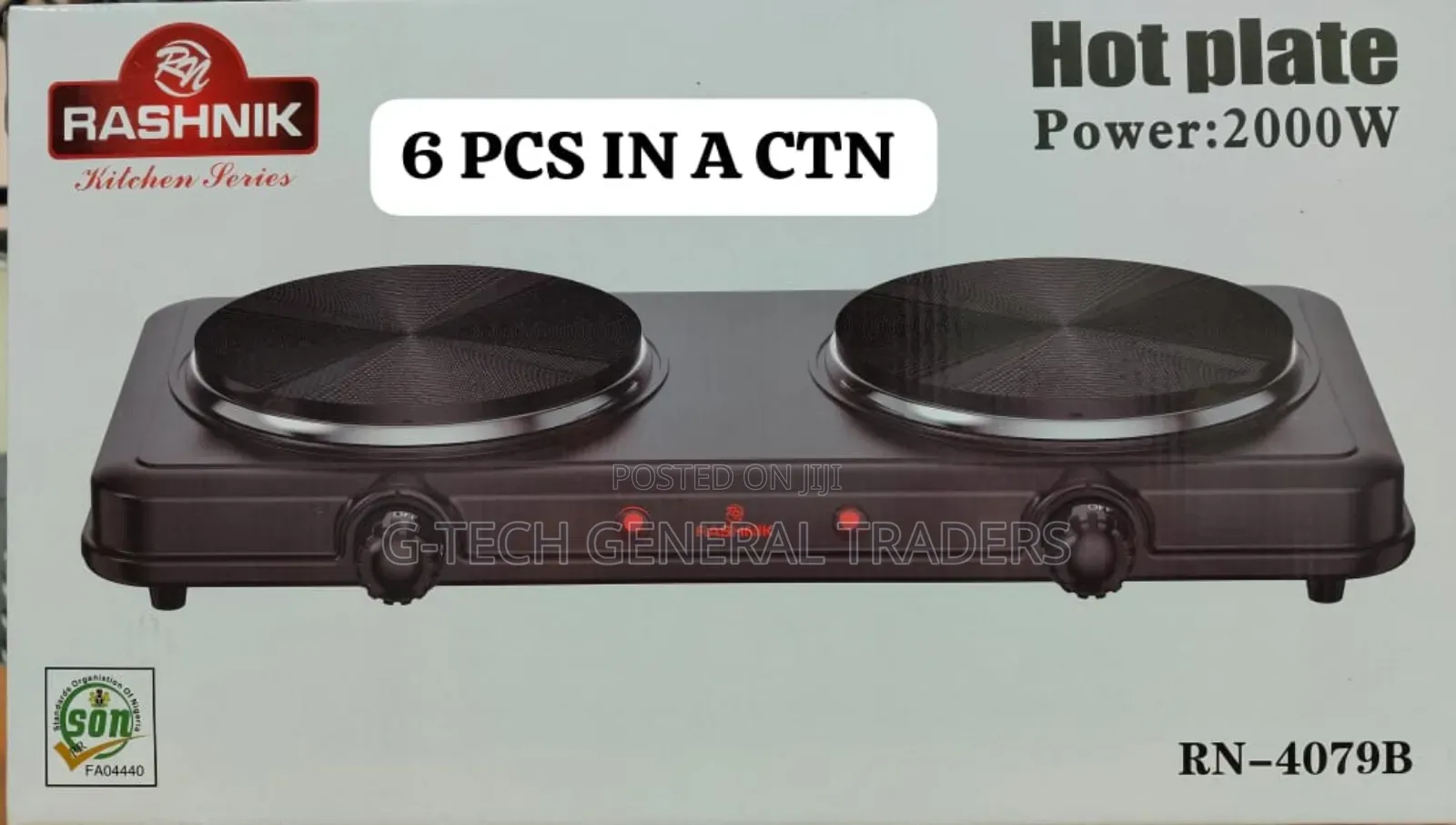 Double Plate! Rashnik Double Electric Hot Plate
