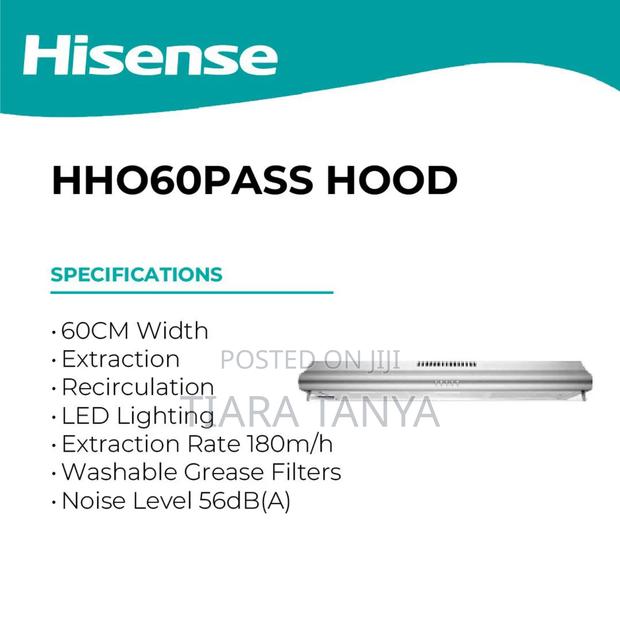 Hisense 60cm Built-in Cassette Hood Hh060pass - main view