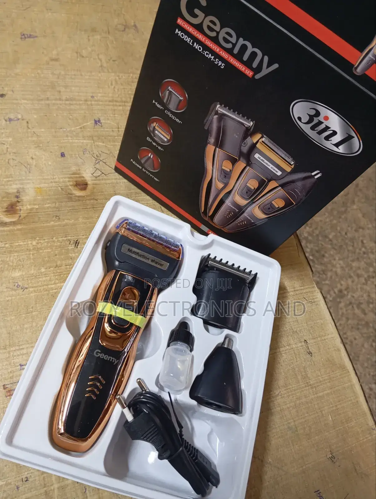 Geemy Shaver 3 in 1