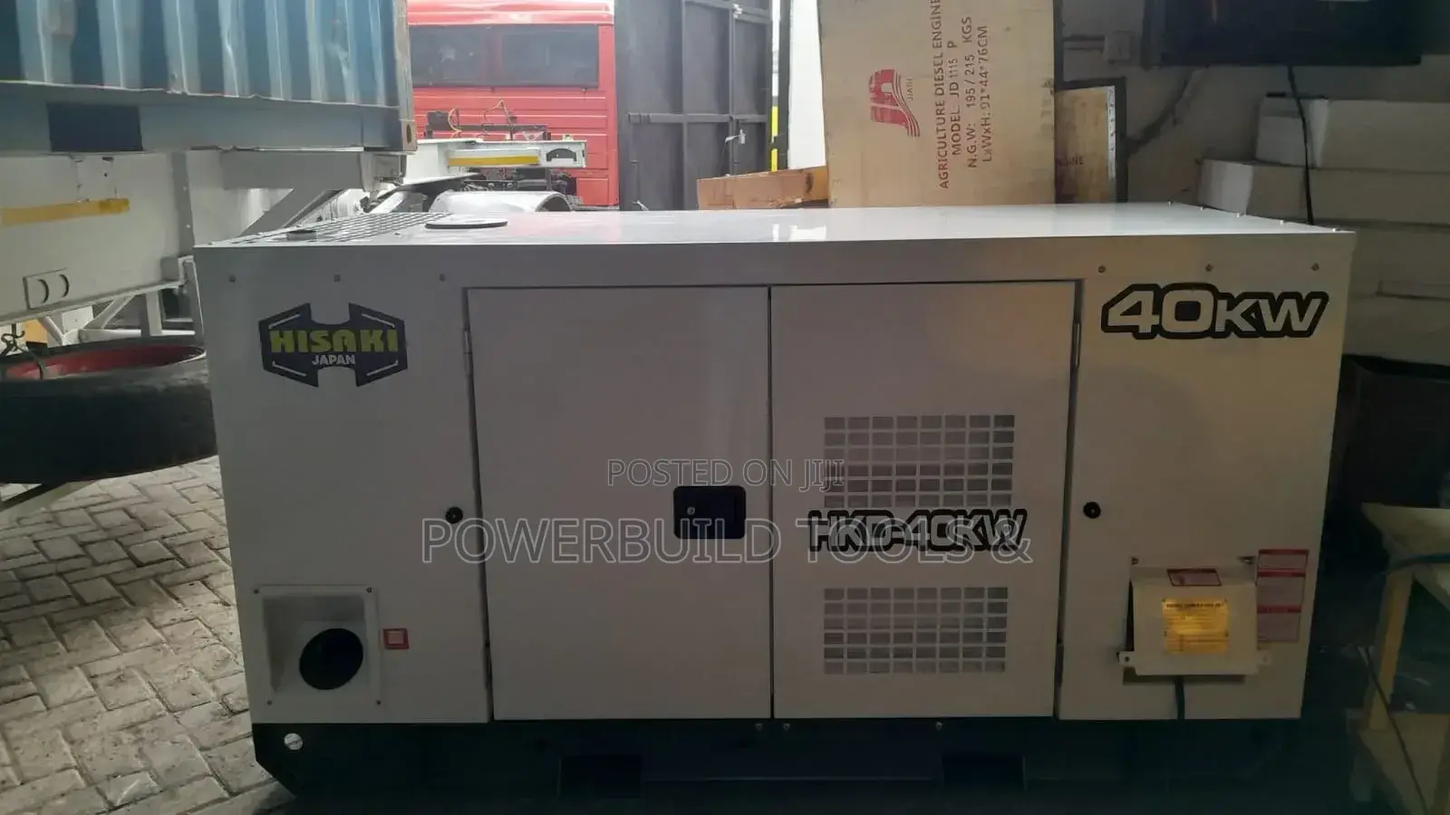 50KVA Hisaki Diesel Generator Silent (40KW)