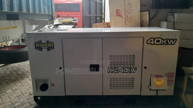 50KVA Hisaki Diesel Generator Silent (40KW) - thumbnail 3