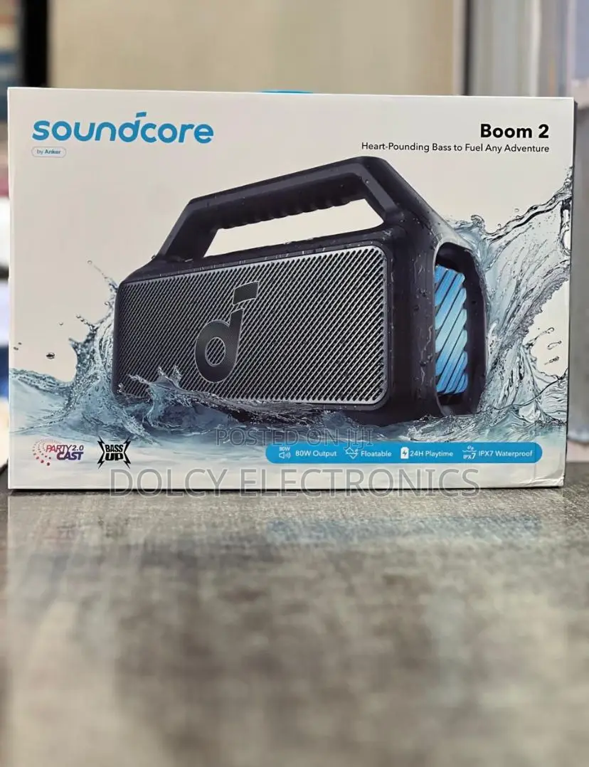 Soundcore Boom 2 Outdoor Speaker, 80w