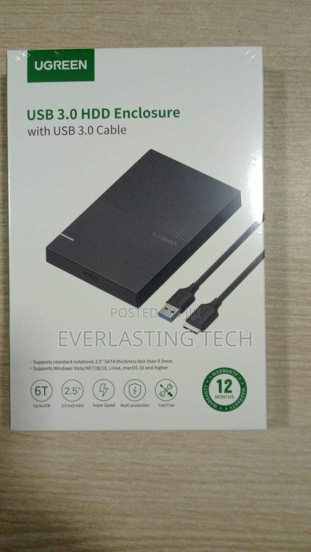 UGREEN USB 3.0 2.5" Hard Drive Enclosure - CM471 - main view