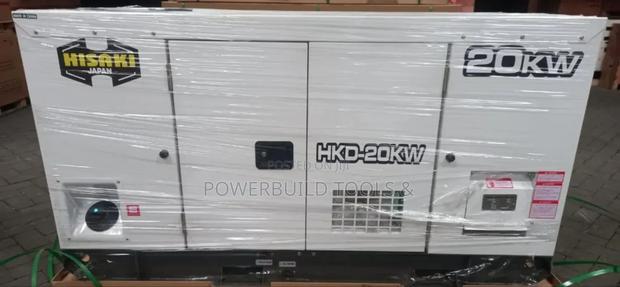 25kva Silent Diesel Generator Hisaki Brand - thumbnail 2