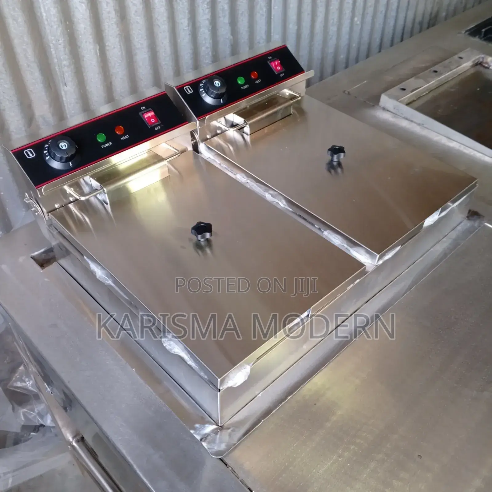 Stainless Steel Body Imported Deep Fryers
