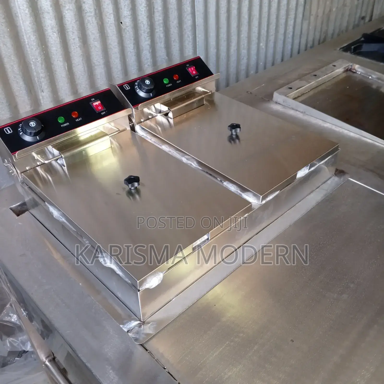 Stainless Steel Body Imported Deep Fryers