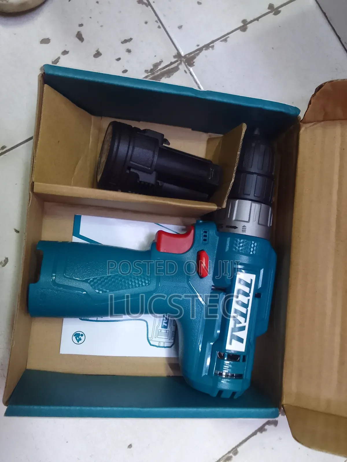 Total TDLI12428 Lithium-Ion Cordless Drill 12V