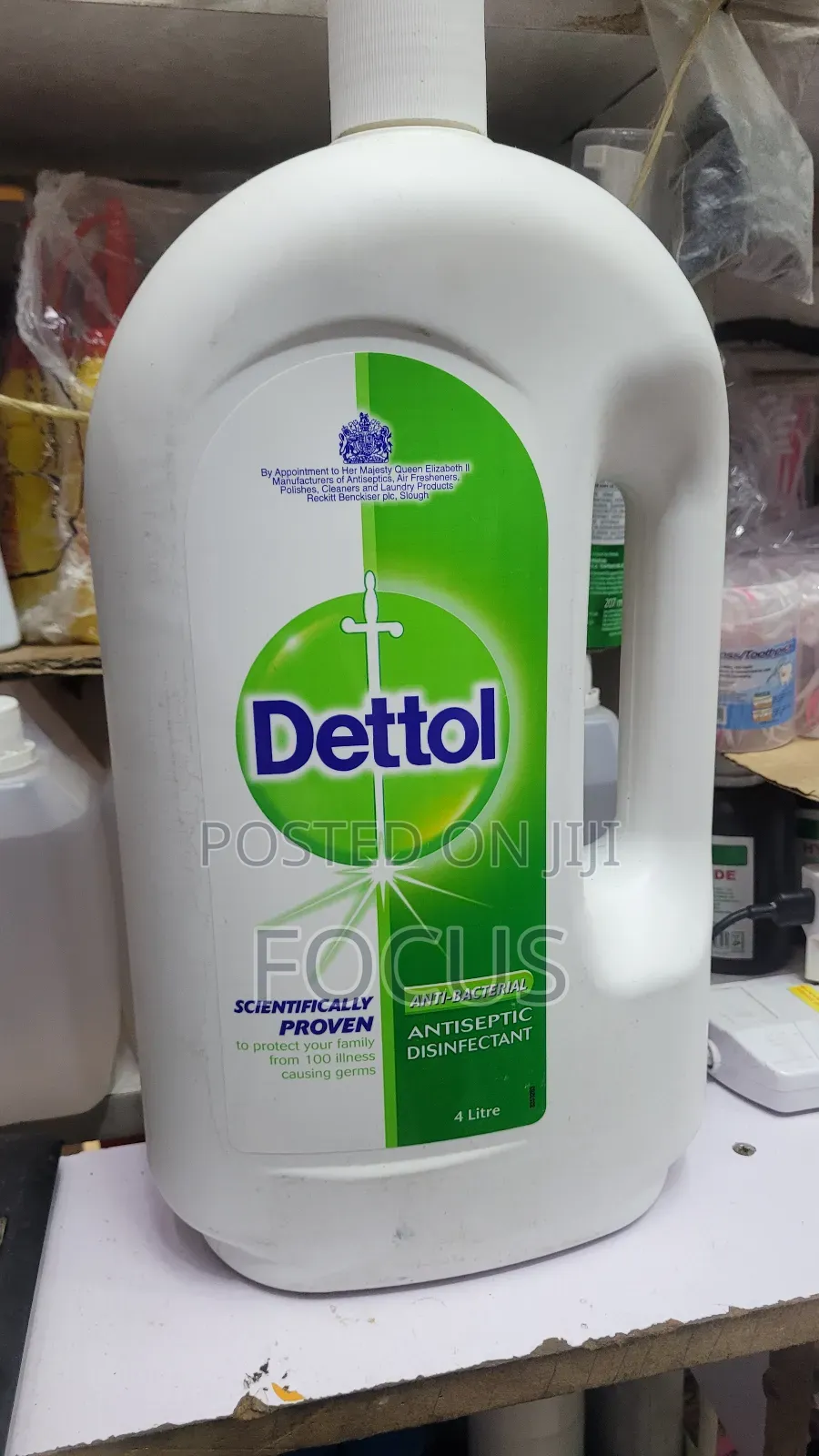 A. 4 Litre Dettol and 1 Litre