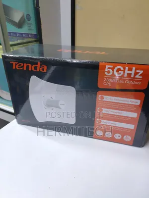 Tenda 5ghz 23 Dbi 11ac Outdoor Ip65 Waterproof One Ethernet