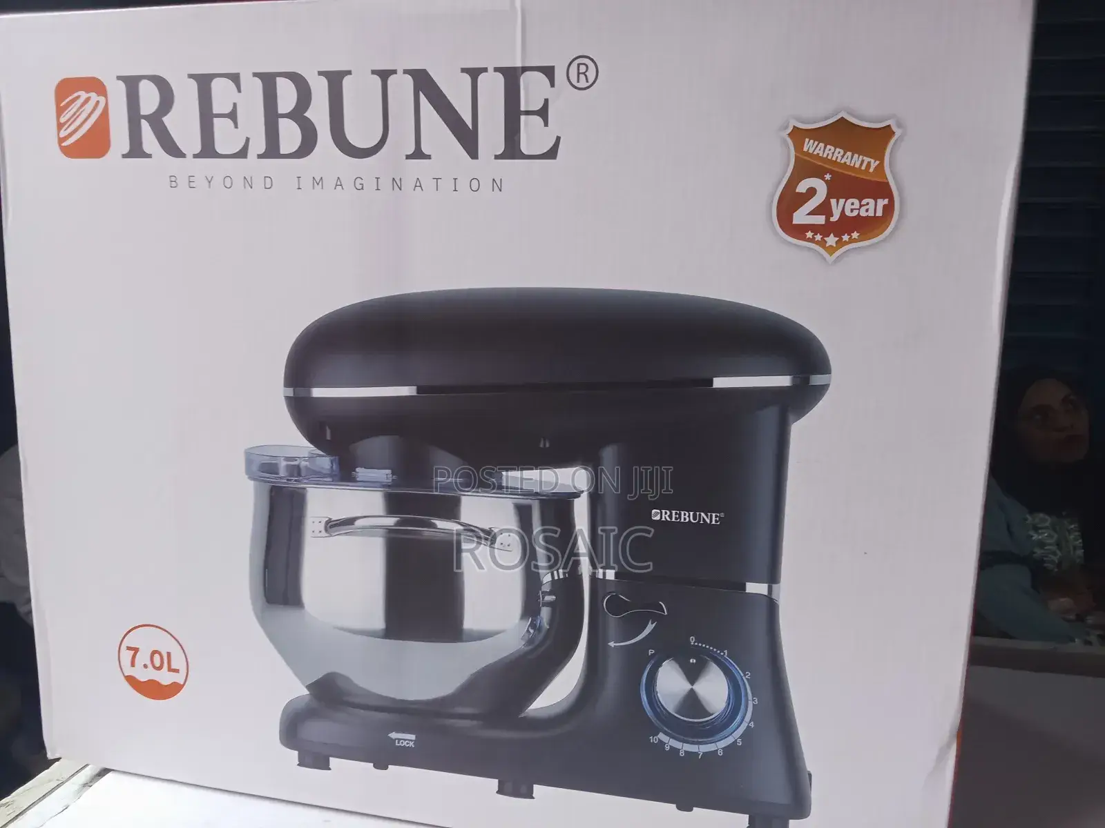 Rebune Mixer 7l Stand Mixer