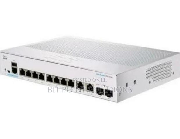 Cisco Cbs 8-ports Poe Managed Switch Cbs350-8p-e-2g-uk