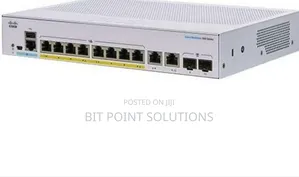 Cisco Cbs 8-ports Poe Managed Switch
