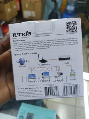 5 Port 10/100mbps Desktop Switch Model:S105