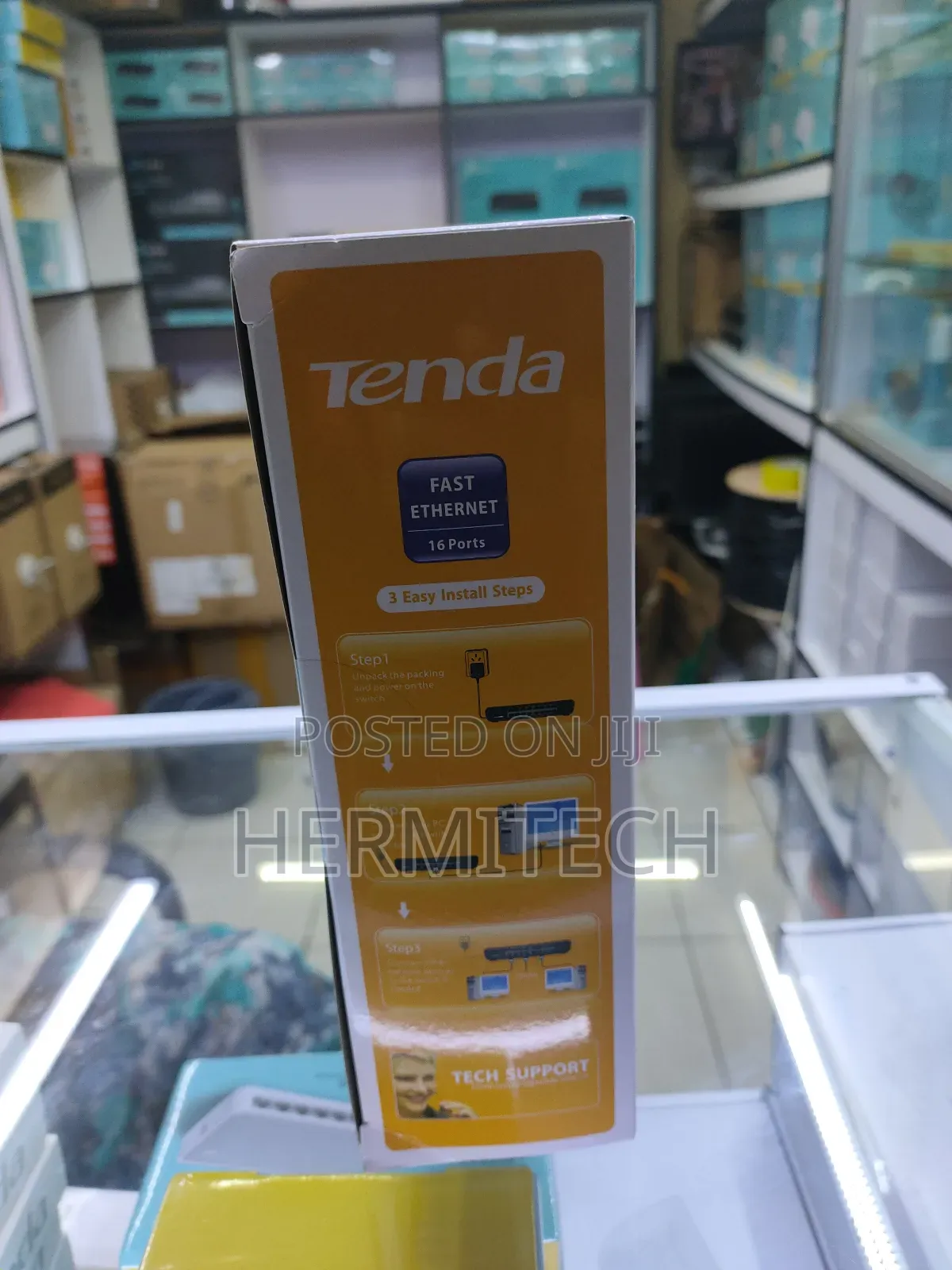 Tenda 16 Port 10/100 Desktop Switch Plug and Play S16