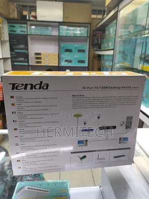 Tenda 16 Port 10/100 Desktop Switch Plug and Play S16