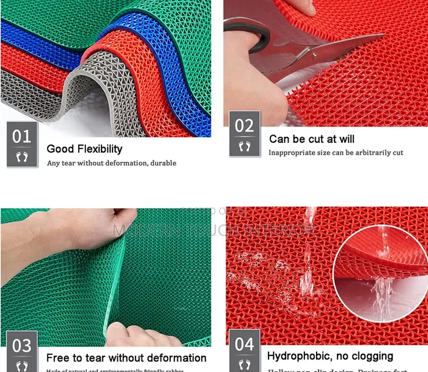 PVC Perforated Bathroom Mats