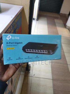 Tp Link 8 Port Desktop Switch Gigabit Ethernet Plug and Play - main view