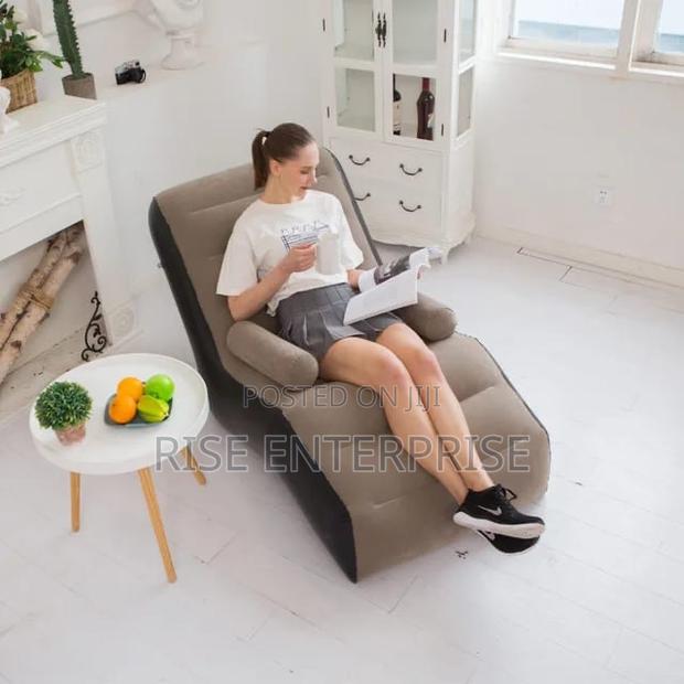 Inflatable Seat With Armrest / Lazy Sofa Plus FREE PUMP - main view